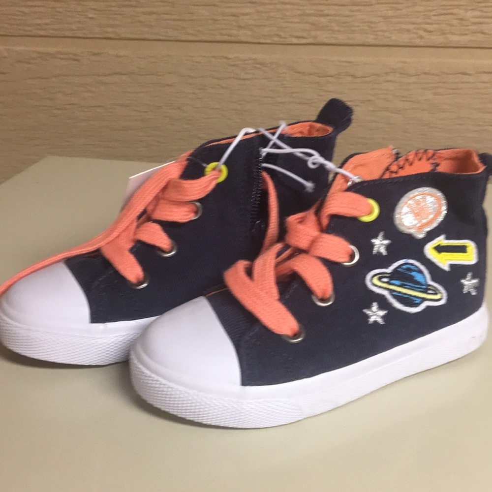 Cat and Jack kids high top shoes